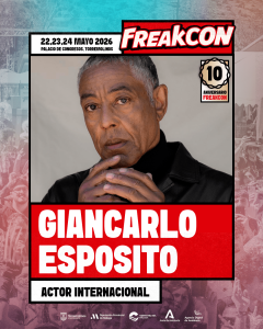Anuncio del actor Giancarlo Esposito. / FreakCon