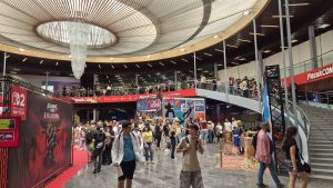Ambiente del interior del Palacio de Congresos de Torremolinos. / Kami
